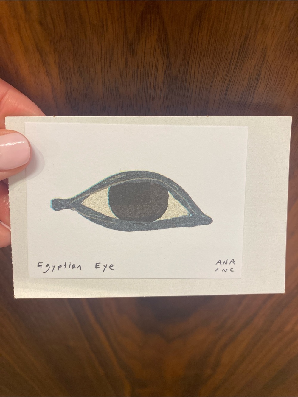 Anastasia INCIARDI Egyptian Eye Mini Print - From Los Angeles